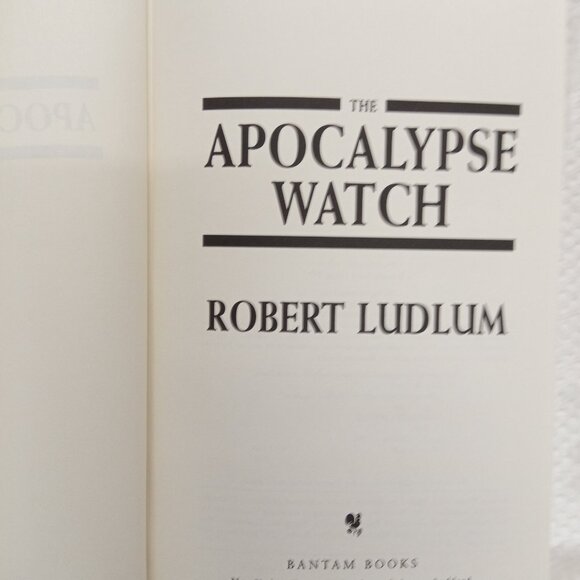The Apocalypse watch by Robert Ludlum Book Sku B - Picture 4 of 6